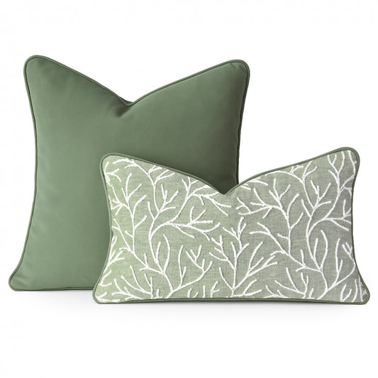 Morning Branch Duo Cushion Cover Set
