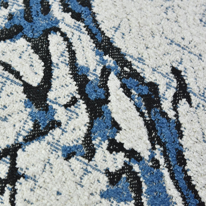 Azure Marble Cushion Cover