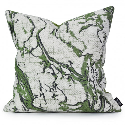 Verdant Marble Cushion Cover