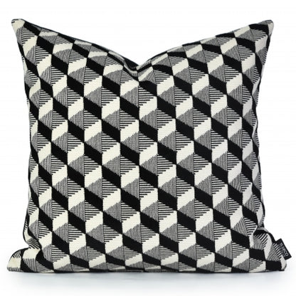 Obsidian Rhythm Cushion Cover
