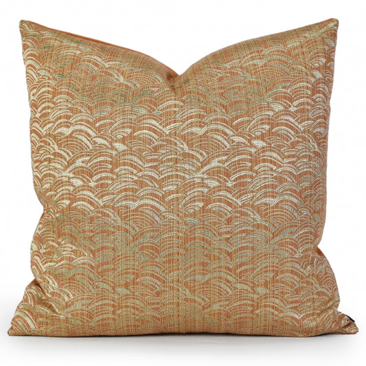 Celestial Carmine Cloud Cushion Cover